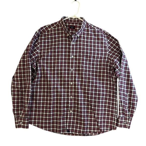 UNTUCKit Men’s XXL Button down 100% Cotton Plaid Long Sleeve Shirt - Picture 1 of 8